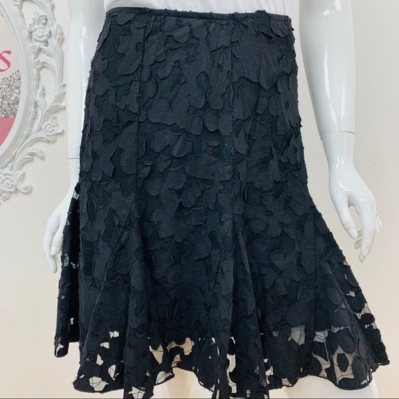 Willi Smith Dresses & Skirts - Willi Smith / Black Lace Skirt